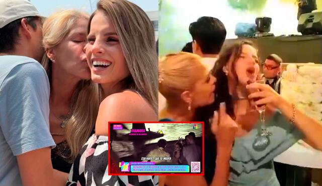 Thamara Medina agredió a su madre, Verónica Alcalá, en la boda de Alejandra Baigorria. Foto: Composición LR/Captura/Instagram/Captura/YouTube Thamara Medina agredió a su madre, Verónica Alcalá, en la boda de Alejandra Baigorria. Foto: Composición LR/Captura/Instagram/Captura/YouTube