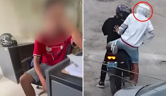 El menor de edad declaró que fue "campana" en el crimen cometido contra un fiscalizador de SJL. Foto: Composición LR El menor de edad declaró que fue "campana" en el crimen cometido contra un fiscalizador de SJL. Foto: Composición LR