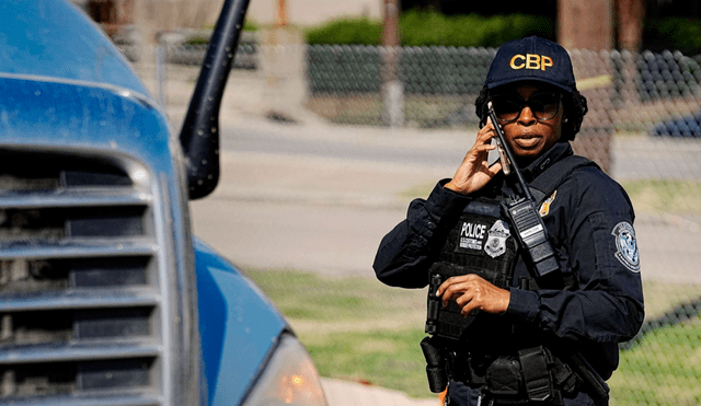 Oficial del CBP en Estados Unidos. Oficial del CBP en Estados Unidos.