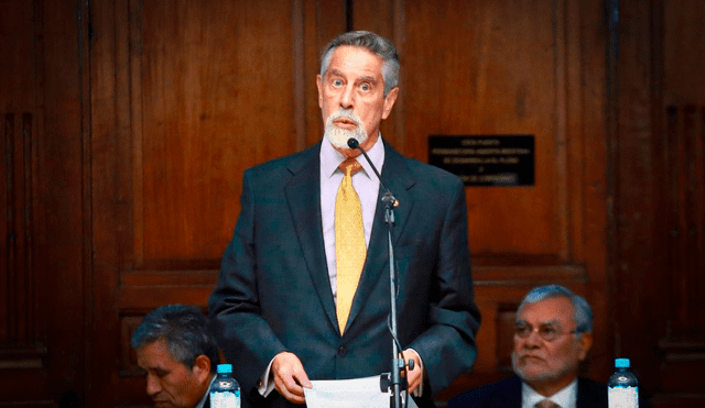 Francisco Sagasti podría ser inhabilitado por 10 años. Foto: difusión