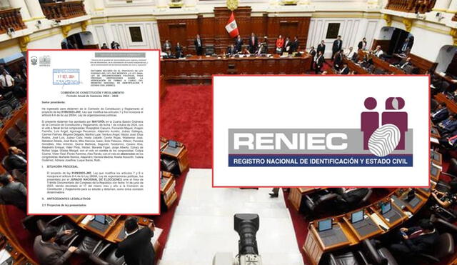Escándalo de firmas falsas llevó a que se apruebe la reforma de la Ley de Organizaciones Políticas | Composición: LR. Escándalo de firmas falsas llevó a que se apruebe la reforma de la Ley de Organizaciones Políticas | Composición: LR.
