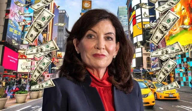 Kathy Hochul confirmó el presupuesto del 2026 en Nueva York que incluye el cheque por reembolso por US$400. Kathy Hochul confirmó el presupuesto del 2026 en Nueva York que incluye el cheque por reembolso por US$400.