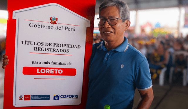 Cofopri gestiona la entrega de títulos de propiedad a dueños de terrenos informales en Perú. Foto: Andina