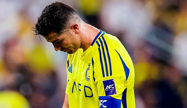 Cristiano Ronaldo quedó eliminado de las semifinales de la AFC Champions League. Foto: AFP Cristiano Ronaldo quedó eliminado de las semifinales de la AFC Champions League. Foto: AFP