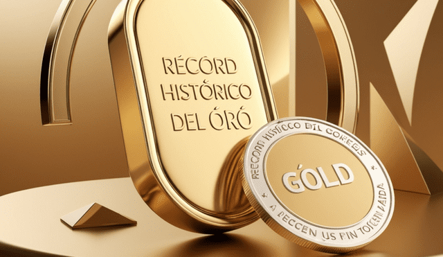 El precio del oro supera los US$3.500 por onza. Foto: generado con IA El precio del oro supera los US$3.500 por onza. Foto: generado con IA