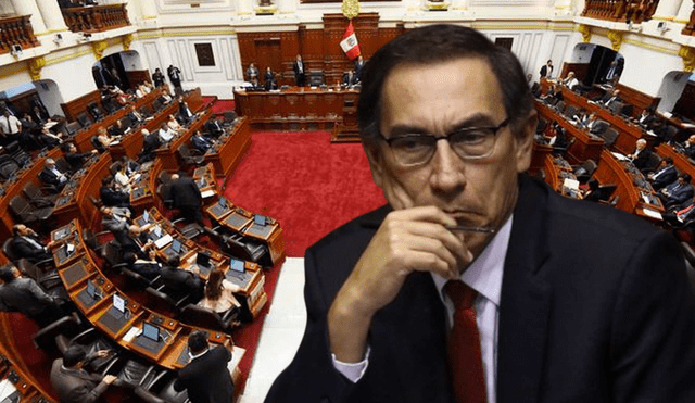 Expresidente Martín Vizcarra es inhabilitado por el Congreso de la República. Foto: composición LR