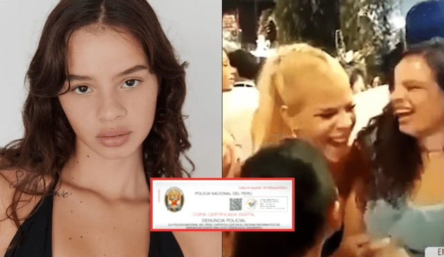 Thamara Medina, hermana menor de Alejandra Baigorria, tiene 23 años. Foto: Composición LR/Instagram/Willax