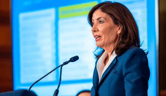 Kathy Hochul señaló que su propuesta de ley será debatida en los próximos días por los legisladores de Nueva York. Kathy Hochul señaló que su propuesta de ley será debatida en los próximos días por los legisladores de Nueva York.