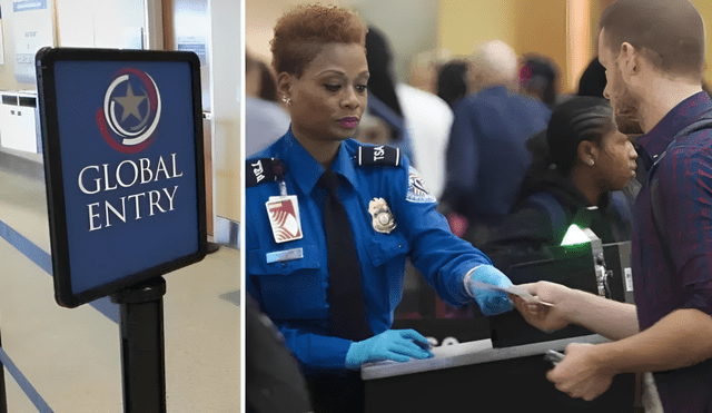 Global Entry incluye TSA PreCheck, que agiliza los controles en vuelos nacionales en EE.UU. Foto: composición LR Global Entry incluye TSA PreCheck, que agiliza los controles en vuelos nacionales en EE.UU. Foto: composición LR
