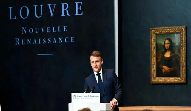 La Gioconda permanece en el Museo de Louvre desde 1804 y el presidente de Francia anunció su próximo traslado a un nuevo espacio cultural. Foto: AFP