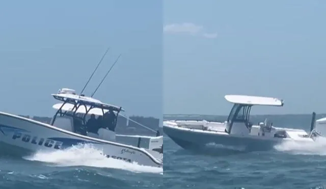 Oficial se lanzó a una embarcación fuera de control en el mar de Florida, un video registró la heroica maniobra. Oficial se lanzó a una embarcación fuera de control en el mar de Florida, un video registró la heroica maniobra.