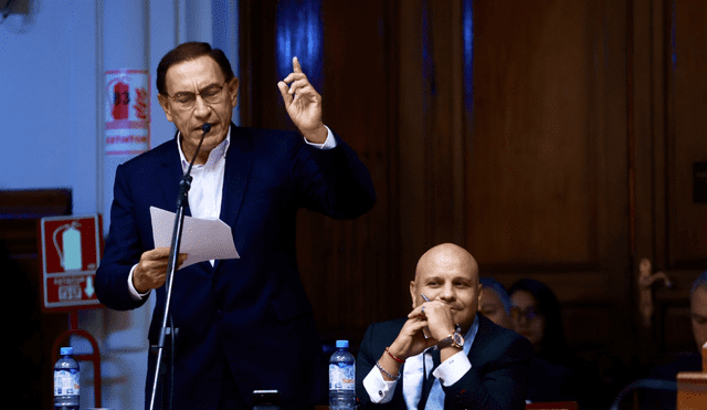 Martín Vizcarra se presentó en el Congreso. Foto: Difusión