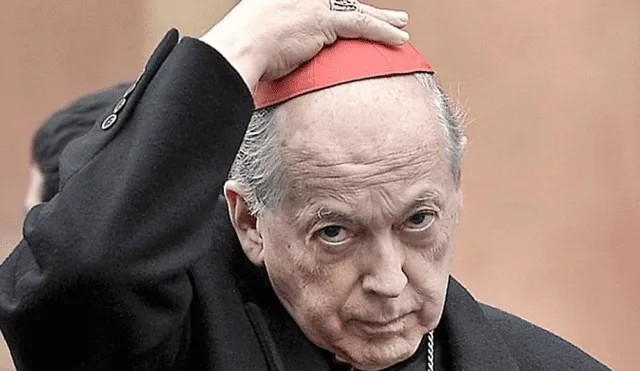 Cardenal Cipriani sigue en Roma. Foto: Línea de Fuego Cardenal Cipriani sigue en Roma. Foto: Línea de Fuego