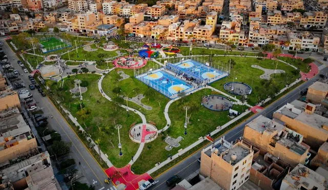 Callao inaugura su parque más grande con espacios deportivos y recreativos. Foto: Municipalidad del Callao. Callao inaugura su parque más grande con espacios deportivos y recreativos. Foto: Municipalidad del Callao.