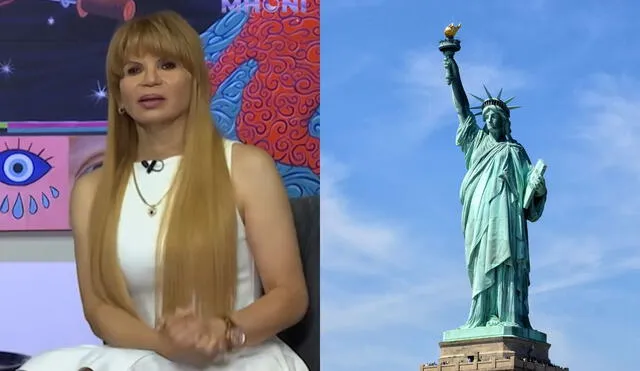 Mhoni segura que un avión podría caer sobre el emblemático monumento en Nueva York. Mhoni segura que un avión podría caer sobre el emblemático monumento en Nueva York.