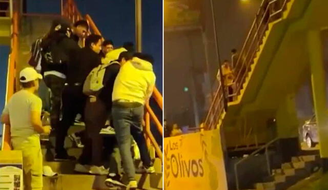 El joven que fue lanzado desde puente en Los Olivos aseguró que no conoce a las personas que lo agredieron. Foto: composición LR/LatinaTV El joven que fue lanzado desde puente en Los Olivos aseguró que no conoce a las personas que lo agredieron. Foto: composición LR/LatinaTV