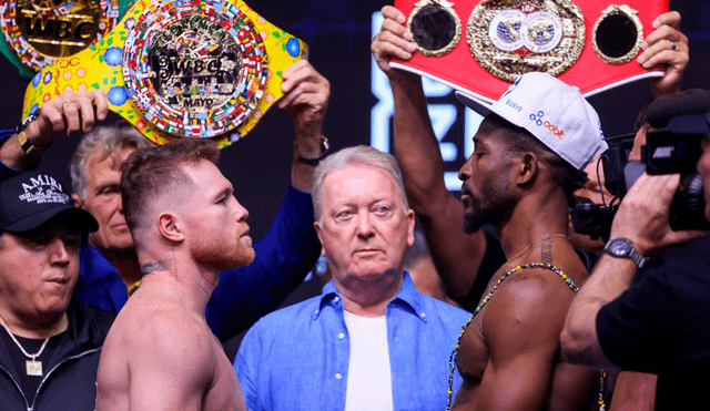 Canelo Álvarez vs Scull pelearán este 3 de mayo por el título indiscutido. Foto: AFP Canelo Álvarez vs Scull pelearán este 3 de mayo por el título indiscutido. Foto: AFP