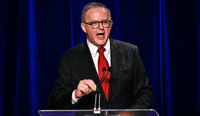 Anthony Albanese es el actual primer ministro de Australia y líder del Partido Laborista desde 2019. Foto: AFP.