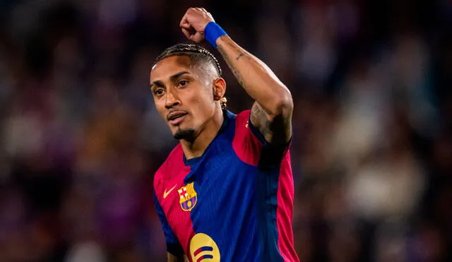 Raphinha anotó en la victoria del Barcelona sobre Real Valladolid. Foto: FC Barcelona Raphinha anotó en la victoria del Barcelona sobre Real Valladolid. Foto: FC Barcelona