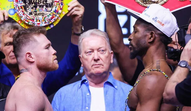 Canelo Álvarez se negó a pelear ante William Scull en 2024, lo que ocasionó que perdiera el título de la FIB. Foto: AFP