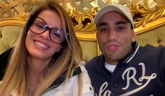 Alejandra Baigorria y Said Palao estarán de luna de miel aproximadamente 1 mes. Foto: Captura América TV Alejandra Baigorria y Said Palao estarán de luna de miel aproximadamente 1 mes. Foto: Captura América TV