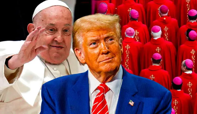 Donald Trump genera controversia en organizaciones católicas por vestirse como el papa. Donald Trump genera controversia en organizaciones católicas por vestirse como el papa.