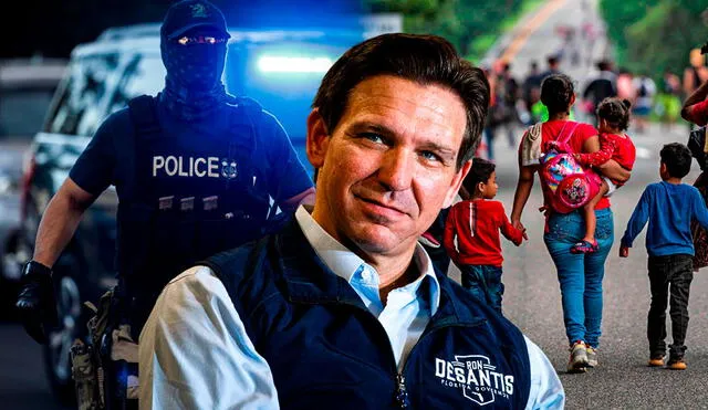 Ron DeSantis responde con más fuerza a inmigrantes de Estados Unidos con ayuda del ICE. Ron DeSantis responde con más fuerza a inmigrantes de Estados Unidos con ayuda del ICE.