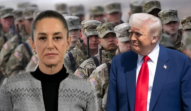 Claudia Sheinbaum rechazó la propuesta de Donald Trump de combatir el narcotráfico mexicano con Ejército estadounidense. Claudia Sheinbaum rechazó la propuesta de Donald Trump de combatir el narcotráfico mexicano con Ejército estadounidense.