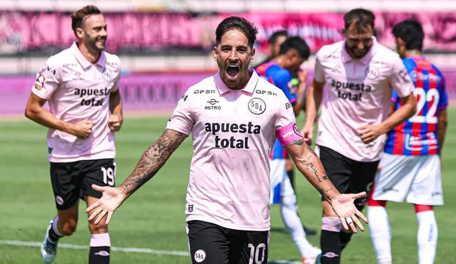 Alejandro Hohberg llegó a los 8 goles en esta Liga 1 2025. Foto: Sport Boys Alejandro Hohberg llegó a los 8 goles en esta Liga 1 2025. Foto: Sport Boys