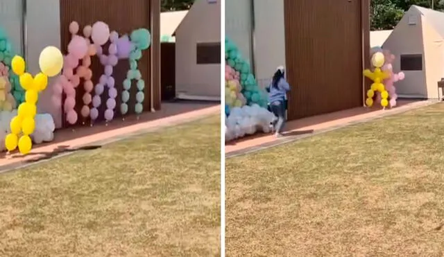 La “huida” de los globos de la fiesta sacó miles de sonrisas a los usuarios en las redes sociales. Foto: composición LR/ TikTok/ @unitel.bo La “huida” de los globos de la fiesta sacó miles de sonrisas a los usuarios en las redes sociales. Foto: composición LR/ TikTok/ @unitel.bo