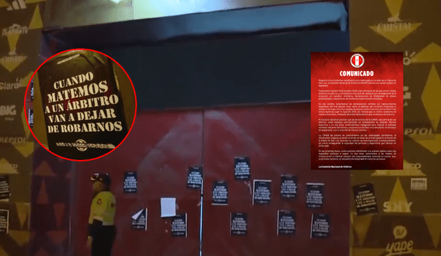 Conar se pronunció tras amenazas de muerte a árbitros de la Liga 1. Foto: composición LR/captura de América TV/Conar/Instagram Conar se pronunció tras amenazas de muerte a árbitros de la Liga 1. Foto: composición LR/captura de América TV/Conar/Instagram