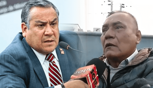 Enrique Carbonell, padre de una de las víctimas de la masacre en Pataz, exige justicia y arremetió contra Gustavo Adrianzén por negar la denuncia del secuestro. | Composición LR / Canal N. Enrique Carbonell, padre de una de las víctimas de la masacre en Pataz, exige justicia y arremetió contra Gustavo Adrianzén por negar la denuncia del secuestro. | Composición LR / Canal N.