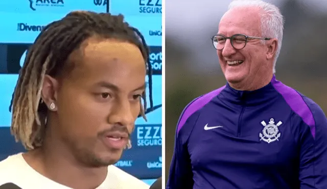 André Carrillo será dirigido por Dorival Junior en Corinthians. Foto: composición LR/captura de YouTube André Carrillo será dirigido por Dorival Junior en Corinthians. Foto: composición LR/captura de YouTube