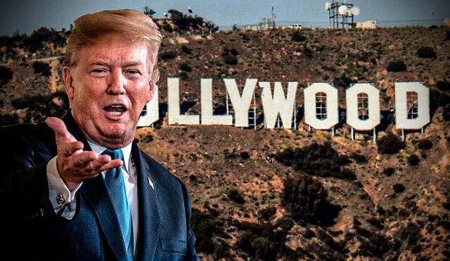 Donald Trumpo ahora arremete contra la industria del cine en su país. Foto: AFP Donald Trumpo ahora arremete contra la industria del cine en su país. Foto: AFP