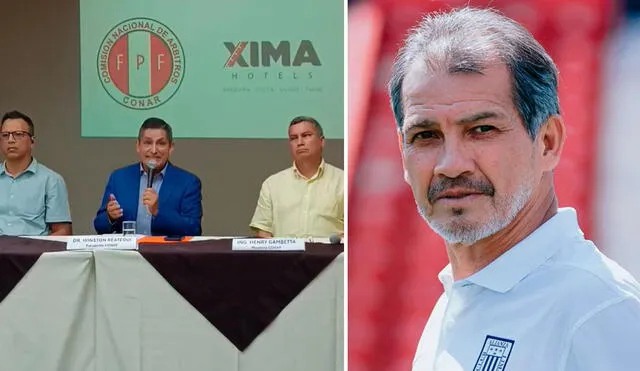 Winston Réategui brindó conferencia de prensa tras las declaraciones del directivo de Alianza Lima. Foto: composición GLR Winston Réategui brindó conferencia de prensa tras las declaraciones del directivo de Alianza Lima. Foto: composición GLR