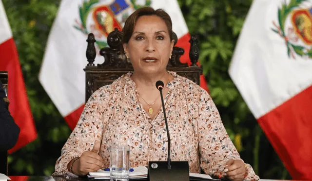 Dina Boluarte se pronuncia por asesinato de mineros en Pataz. Foto: difusión Dina Boluarte se pronuncia por asesinato de mineros en Pataz. Foto: difusión