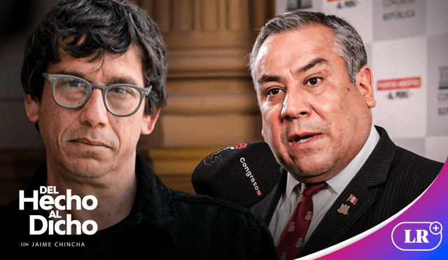 Jaime Chincha arremetió contra el presidente del consejo de ministros. Foto: composición LR Jaime Chincha arremetió contra el presidente del consejo de ministros. Foto: composición LR