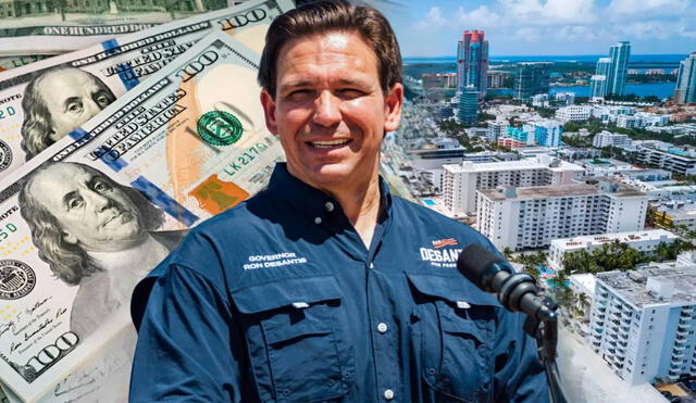 Ron DeSantis aprobó el aumento de salario mínimo en Florida gracias a la Enmienda 2 de Estados Unidos. Foto: composición LR/Travel+Leisure/AFP/EFE Ron DeSantis aprobó el aumento de salario mínimo en Florida gracias a la Enmienda 2 de Estados Unidos. Foto: composición LR/Travel+Leisure/AFP/EFE