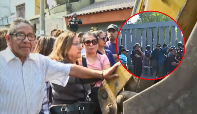 Vecinos se enfrentan a la Municipalidad de Ate por muro de concreto ...