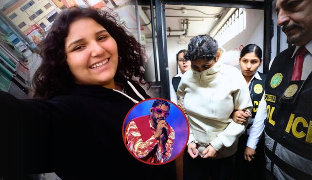 Pamela Cabanillas, la joven de 18 años que obtuvo S/2 millones tras estafar a miles de peruanos con entradas para Bad Bunny y Daddy Yankee: se entregó a la justicia en España. Foto: composición LR/LaNación/Andina/Difusión. Pamela Cabanillas, la joven de 18 años que obtuvo S/2 millones tras estafar a miles de peruanos con entradas para Bad Bunny y Daddy Yankee: se entregó a la justicia en España. Foto: composición LR/LaNación/Andina/Difusión.
