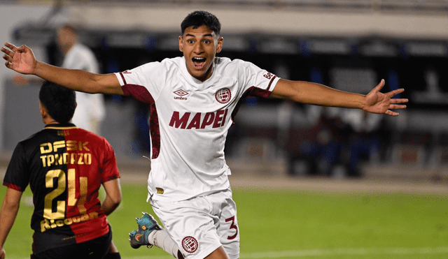 Lanús derrotó a Melgar en el último minuto. Foto: X/Lanús Lanús derrotó a Melgar en el último minuto. Foto: X/Lanús