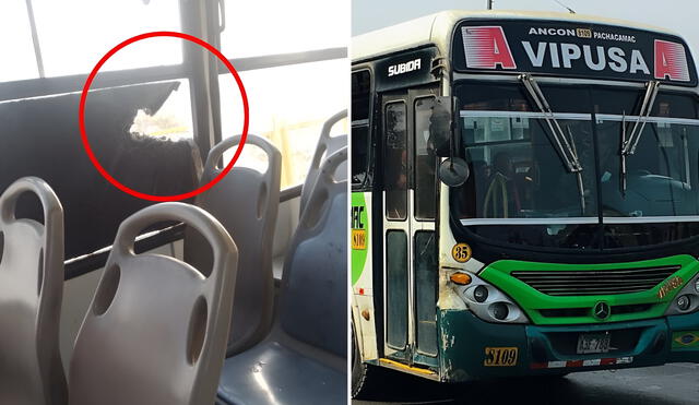 El vehículo se encontraba transitando por la Vía de Evitamiento, en la ruta Ancón - Pachacamac. Foto: Composición LR El vehículo se encontraba transitando por la Vía de Evitamiento, en la ruta Ancón - Pachacamac. Foto: Composición LR