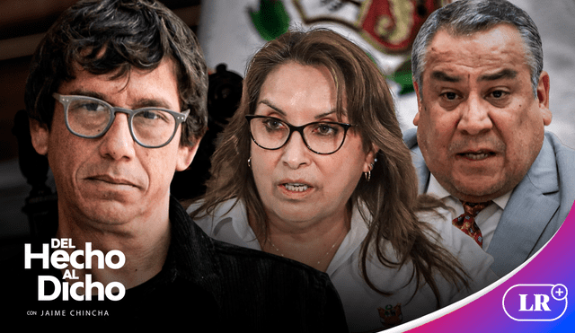 Jaime Chincha se refirió a Gustavo Adrianzén y la presidenta Dina Boluarte. Foto: Composición/LR