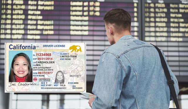 La Ley Real ID entró en vigor en EE.UU. desde el 7 de mayo, exigiendo identificación válida para abordar vuelos nacionales. Foto: composición LR/DMV/Freepik La Ley Real ID entró en vigor en EE.UU. desde el 7 de mayo, exigiendo identificación válida para abordar vuelos nacionales. Foto: composición LR/DMV/Freepik