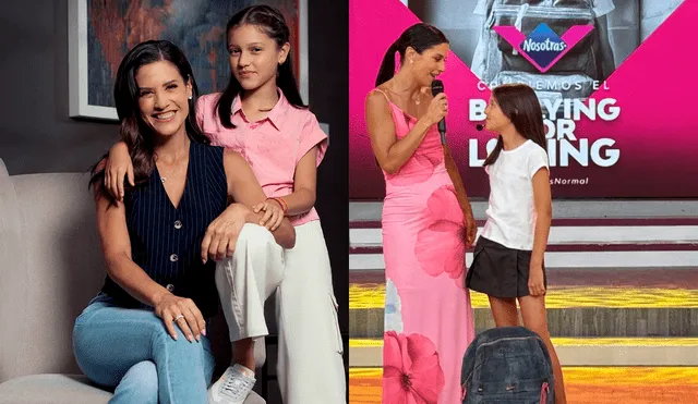 María Pía Copello y su hija se unen en la lucha contra el bullying en los colegios. Fotos: difusión María Pía Copello y su hija se unen en la lucha contra el bullying en los colegios. Fotos: difusión