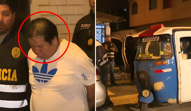 Alias 'Chino Miguel' negó conocer a Moreno tras ser intervenido por la PNP. Foto: Composición LR Alias 'Chino Miguel' negó conocer a Moreno tras ser intervenido por la PNP. Foto: Composición LR