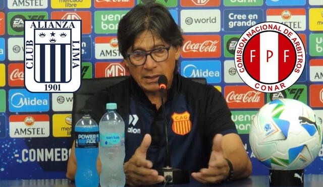 Ángel Comizzo brindó su percepción ante la posibilidad de que jueces del exterior vengan al Perú. Foto: composición LR/captura de 'Siente el Deporte' Ángel Comizzo brindó su percepción ante la posibilidad de que jueces del exterior vengan al Perú. Foto: composición LR/captura de 'Siente el Deporte'