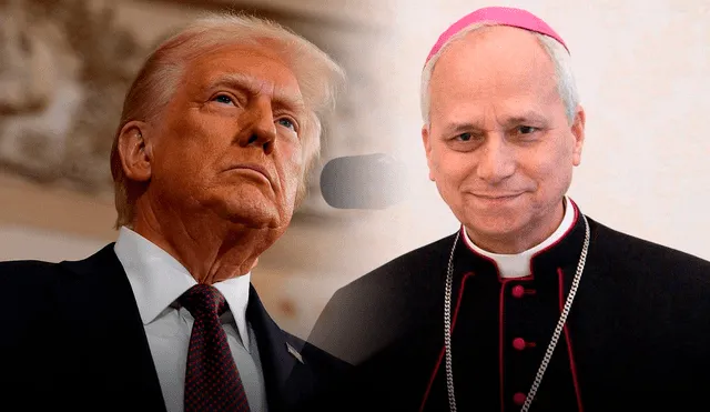 Trump felicitó a Robert Prevost tras ser elegido como nuevo Papa. Foto: Composición LR Trump felicitó a Robert Prevost tras ser elegido como nuevo Papa. Foto: Composición LR