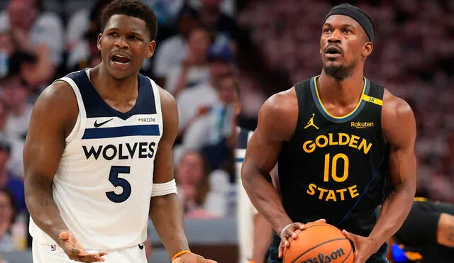 El segundo juego entre Timberwolves vs Warriors se disputará en el Target Center. Foto: composición LR / AFP El segundo juego entre Timberwolves vs Warriors se disputará en el Target Center. Foto: composición LR / AFP