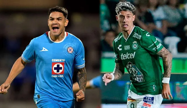 El partido de ida de Cruz Azul vs León iniciará a las 11.10 p. m. (hora del Este). Foto: composición LR / AFP / Club León El partido de ida de Cruz Azul vs León iniciará a las 11.10 p. m. (hora del Este). Foto: composición LR / AFP / Club León